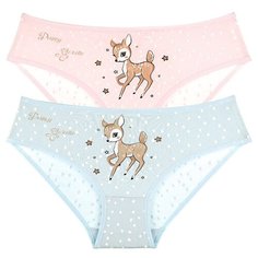 Трусы для девочек 41602CN, Цвет: Микс, Размер: 2/3, 5шт. в упаковке Donella