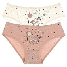 Трусы для девочек 41771YF, Цвет: Микс, Размер: 8/9, 5шт. в упаковке Donella