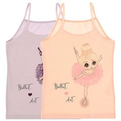 Майка для девочек 43344BN, Цвет: Микс, Размер: 10/11, 5шт. в упаковке Donella