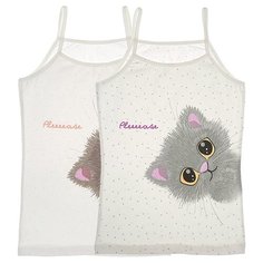 Майка для девочек 43344PS., Цвет: Микс, Размер: 8/9, 5шт. в упаковке Donella