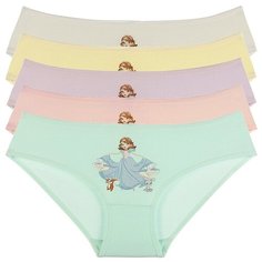 Трусы для девочек 4171MP, Цвет: Микс, Размер: 4/5, 5шт. в упаковке Donella