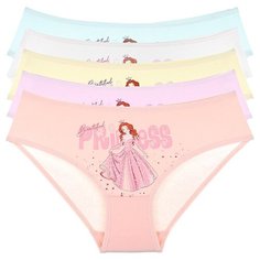 Трусы для девочек 4171WYP, Цвет: Микс, Размер: 10/11, 5шт. в упаковке Donella