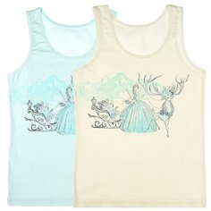 Майка для девочек 495008, Цвет: Микс, Размер: 10/11, 5шт. в упаковке Donella