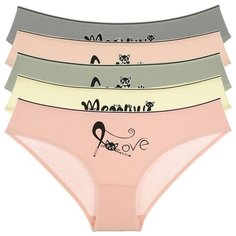 Трусы для девочек 5171SD, Цвет: Микс, Размер: 14/15, 5шт. в упаковке Donella