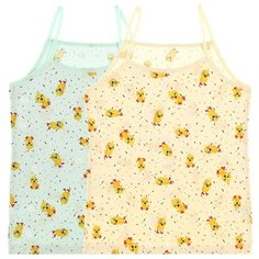 Майка для девочек 43596, Цвет: Микс, Размер: 8/9, 5шт. в упаковке Donella