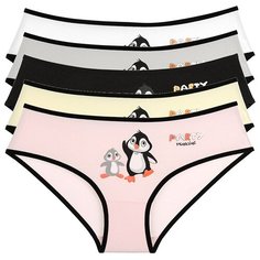 Трусы для девочек 5071PO, Цвет: Микс, Размер: 14/15, 5шт. в упаковке Donella