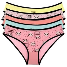 Трусы для девочек 5171PM, Цвет: Микс, Размер: 14/15, 5шт. в упаковке Donella