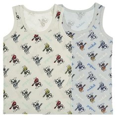 Майка для мальчиков 77851, Цвет: Микс, Размер: 6/7, 5шт. в упаковке Donella