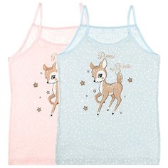 Майка для девочек 43602CN, Цвет: Микс, Размер: 10/11, 5шт. в упаковке Donella