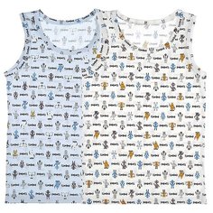 Майка для мальчика 77569, Цвет: Микс, Размер: 8/9, 5шт. в упаковке Donella