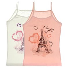 Майка для девочки 4371WPR, Цвет: Микс, Размер: 10/11, 5шт. в упаковке Donella