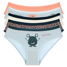 Трусы для девочек 5171725BM, Цвет: Микс, Размер: 12/13, 5шт. в упаковке Donella