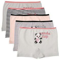 Трусы для девочек (шорты) 4271912PA, Цвет: Микс, Размер: 10/11, 5шт. в упаковке Donella