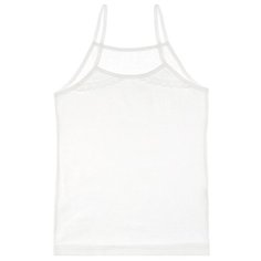 Майка для девочек 4371D9, Цвет: Белый, Размер: 4/5, 5шт. в упаковке Donella