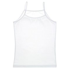 Майка для девочек 4371D6., Цвет: Белый, Размер: 10/11, 5шт. в упаковке Donella