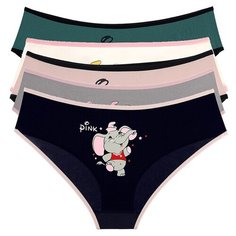 Трусы для девочек 5071DF, Цвет: Микс, Размер: 12/13, 5шт. в упаковке Donella