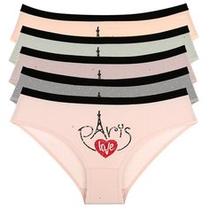 Трусы для девочек 51891PV, Цвет: Микс, Размер: 14/15, 5шт. в упаковке Donella