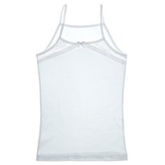 Майка для девочек 4371F1, Цвет: Белый, Размер: 6/7, 5шт. в упаковке Donella