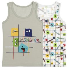 Майка для мальчиков 77711006UL, Цвет: Микс, Размер: 6/7, 5шт. в упаковке Donella