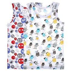 Майка для мальчика 77362, Цвет: Микс, Размер: 10/11, 5шт. в упаковке Donella