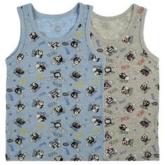 Майка для мальчика 77652, Цвет: Микс, Размер: 8/9, 5шт. в упаковке Donella