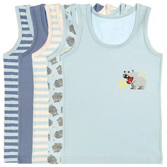 Майка для мальчика 7771796HO, Цвет: Микс, Размер: 6/7, 5шт. в упаковке Donella