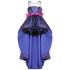 Платье для девочки Ciao Kids Couture с розовым бантом цвет синий 6 лет