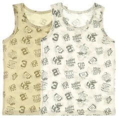 Майка для мальчика 77666, Цвет: Микс, Размер: 6/7, 5шт. в упаковке Donella