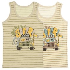 Майка для мальчиков 77982SV, Цвет: Микс, Размер: 4/5, 5шт. в упаковке Donella