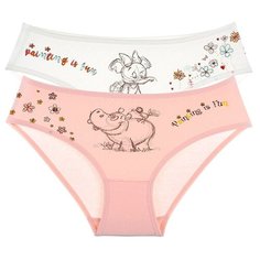 Трусы для девочек 4171WFS, Цвет: Микс, Размер: 2/3, 5шт. в упаковке Donella