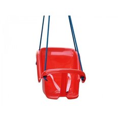 Т1660 Качели Большие с барьером безопасности, красные Orion Toys
