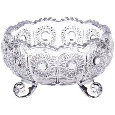 Конфетница Lefard "Muza Crystal" диаметр 11 см, высота 7 см (195-130)