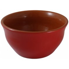 Салатник красный Вятская керамика