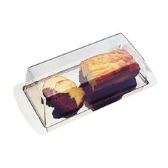 Поднос для сыра 34x16 см металлический с крышкой APS
