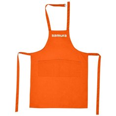 Фартук Малый 80х70 оранжевый Samura SAP-02OR/K