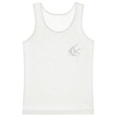 Майка для девочек 4971TD Донелла , Размер: 4/5, Цвет: Белый, 5 шт. в упаковке Donella