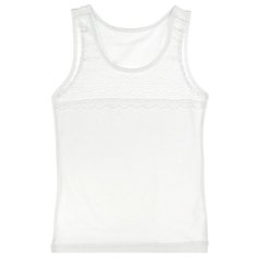 Майка для девочек 494337 Донелла , Размер: 4/5, Цвет: Белый, 5 шт. в упаковке Donella