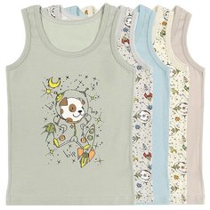 Майка для мальчиков 7771963RO Донелла , Размер: 6/7, Цвет: Микс, 5 шт. в упаковке Donella