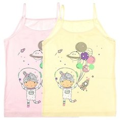 Майка для девочек 43619BG Донелла , Размер: 8/9, Цвет: Микс, 5 шт. в упаковке Donella