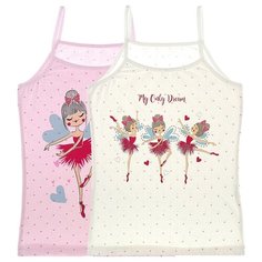 Майка для девочек 43416TB Донелла , Размер: 10/11, Цвет: Микс, 5 шт. в упаковке Donella