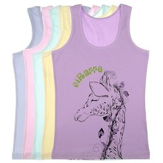 Майка для девочек 4371WBZF Донелла , Размер: 10/11, Цвет: Микс, 5 шт. в упаковке Donella