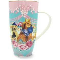 Кружка Dogs 600мл. в подарочной упаковке, фарфор / Lenardi