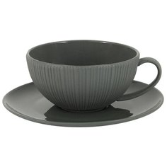 Чашка с блюдцем (халва) в подарочной упаковке Home & Style HS4-G099-4G1S
