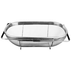Сито Agness с раздвижной ручкой, 34х24 см, высота 10 см (941-016)