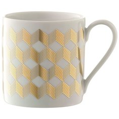 Чашка Signature Chevron 0,34 л, золото Lsa