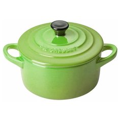 Мини кастрюля круглая 10 см, 0,25 л, киви, керамика, Le Creuset