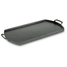 Поднос гриль с ручками Black Lock, 51 х 25 см, чугун, Lodge