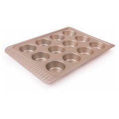 Форма для маффинов Turin, на 12 чашек, 40,4х28х3 см, Zanussi