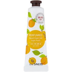 Крем-гель для рук The Saem Perfumed hand clean gel Sugar peach 30 мл