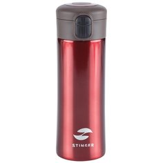 Термокружка STINGER HW-350-34, 0.35 л красный